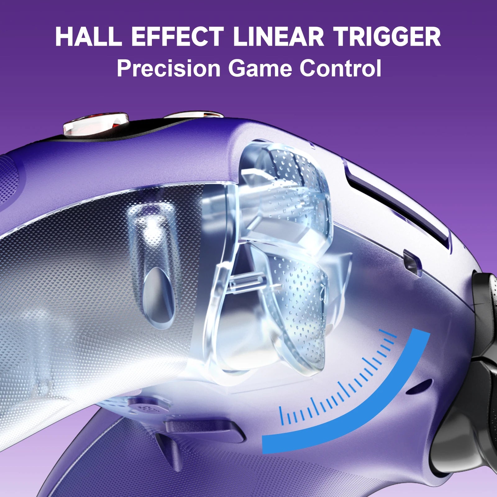 RGB Controller For Playstion 5/PS5 Pro/Slim/PC Wireless Gamepad Hall Effect Trigger Turbo Vibration controle ps5 Joystick