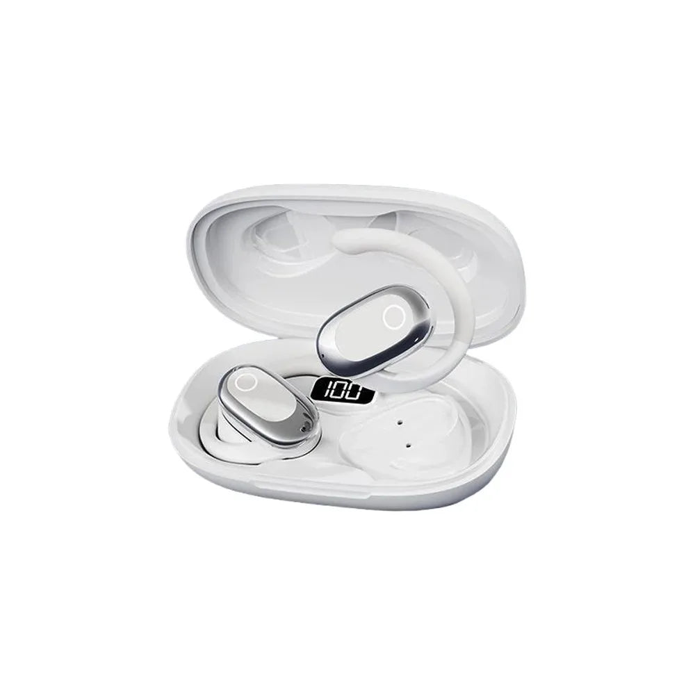 OWS Earphones Over-Ear Open-Ear Wireless Bluetooth Headphones Style Noise Cancellation Rotatable Feature With Mic Portable Audi