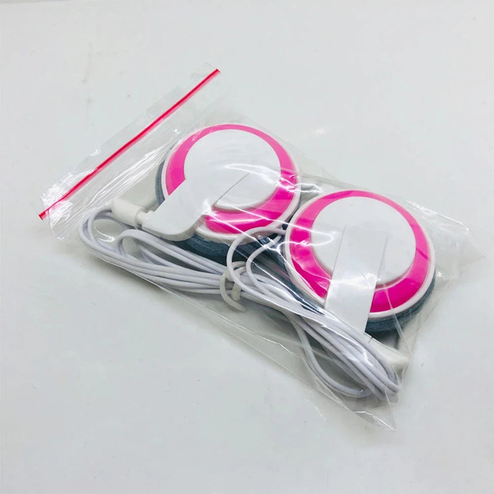 Wired Headphones Stereo Over-ear Headset Driver Monitoring Music Phone PC Bass High Quality Adjustable For Office School Ring up