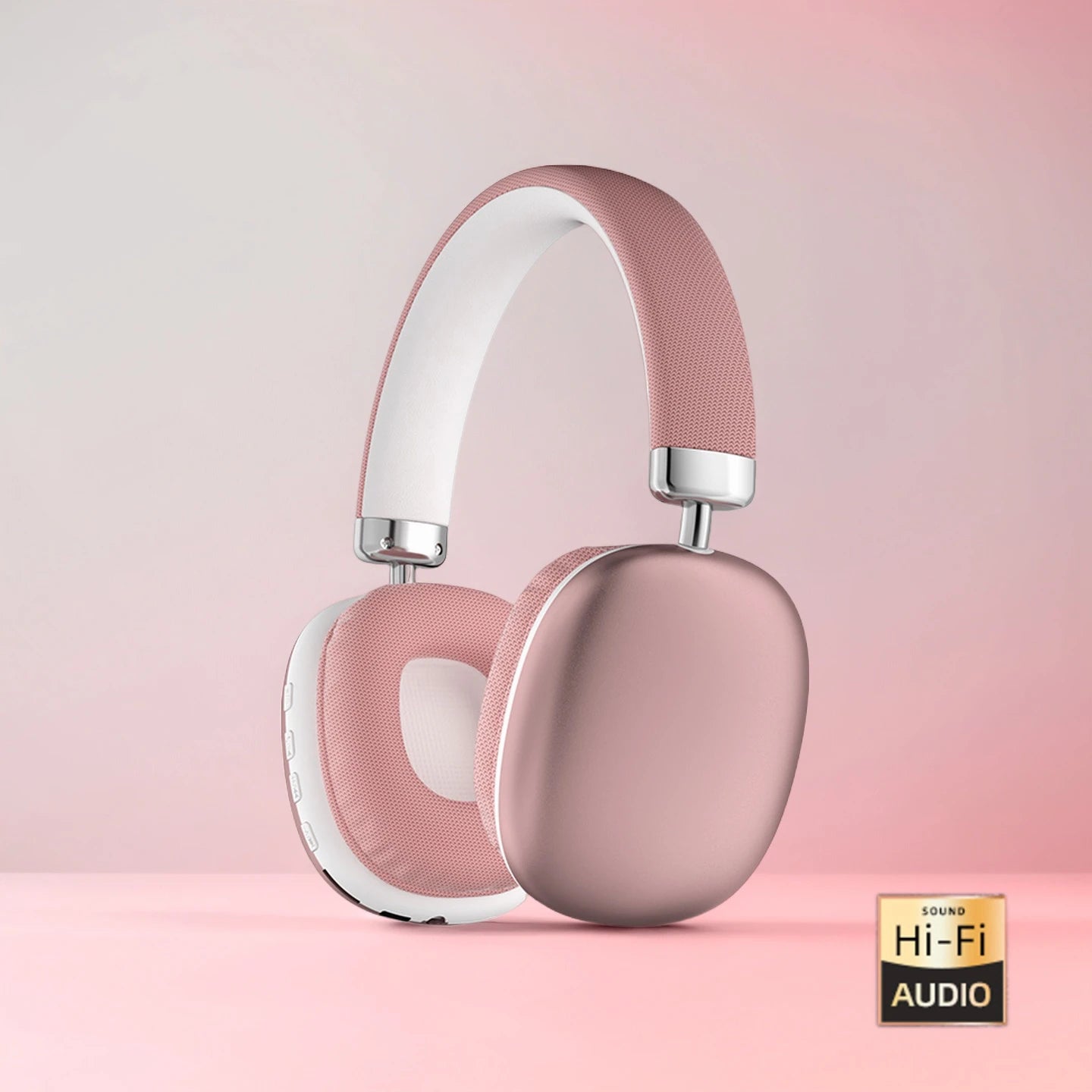 Simple Stylish Foldable Bluetooth Headphones Over Ear HiFi Stereo Wireless Headset Support AUX TF FM For Music Sports