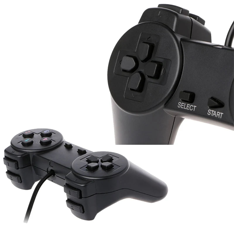 1.5m USB Wired PS1 Gamepads, PC Game Controller Computer Game Gamepad,USB PS1 Controller