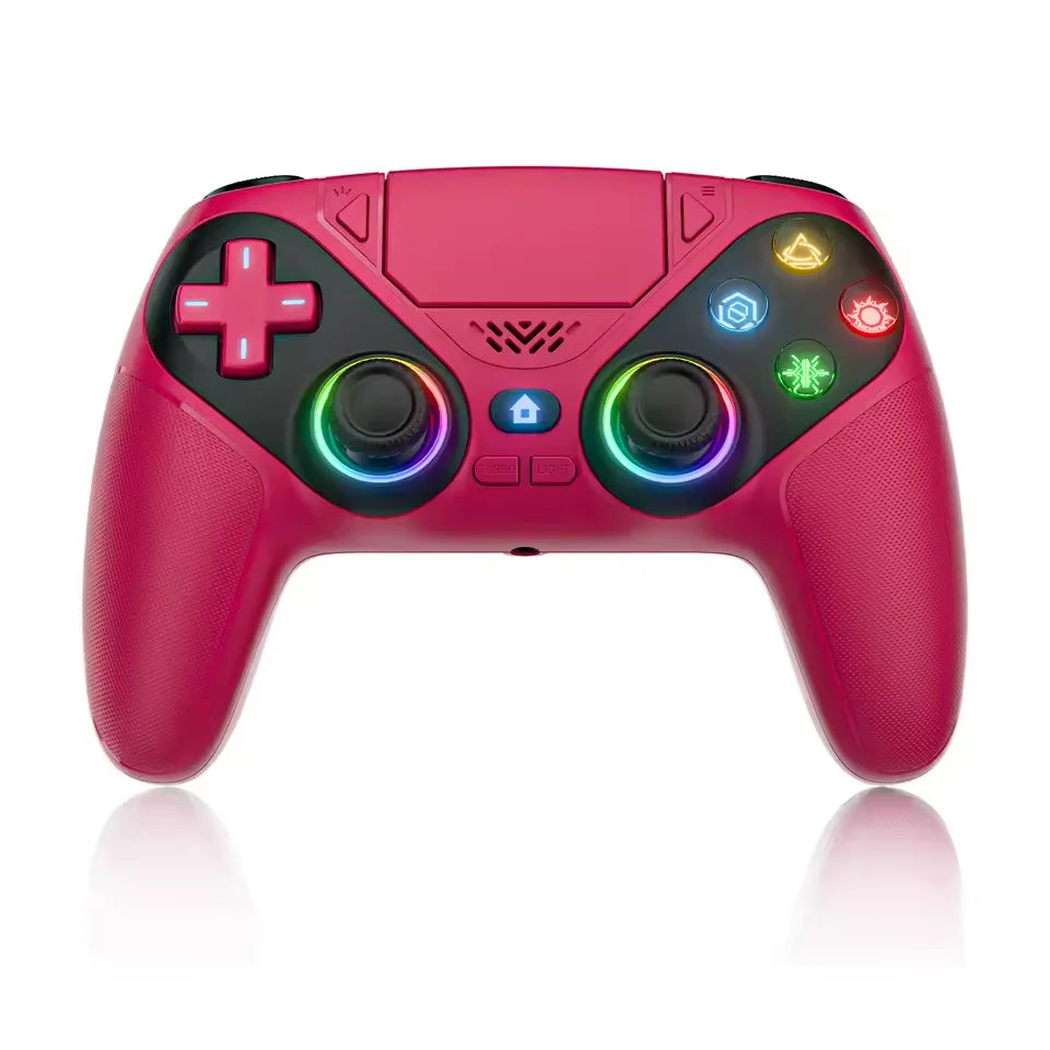 RGB Controller For Playstion 5/PS5 Pro/Slim/PC Wireless Gamepad Hall Effect Trigger Turbo Vibration controle ps5 Joystick