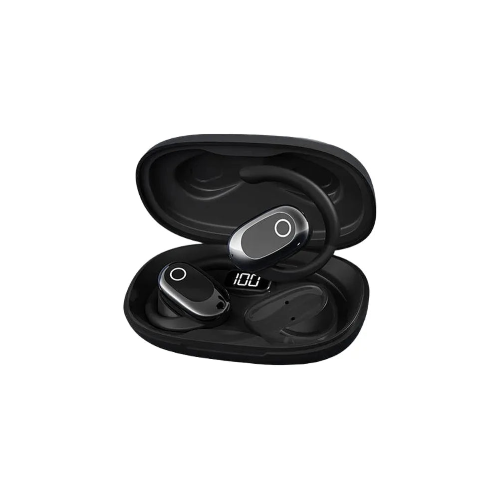 OWS Earphones Over-Ear Open-Ear Wireless Bluetooth Headphones Style Noise Cancellation Rotatable Feature With Mic Portable Audi