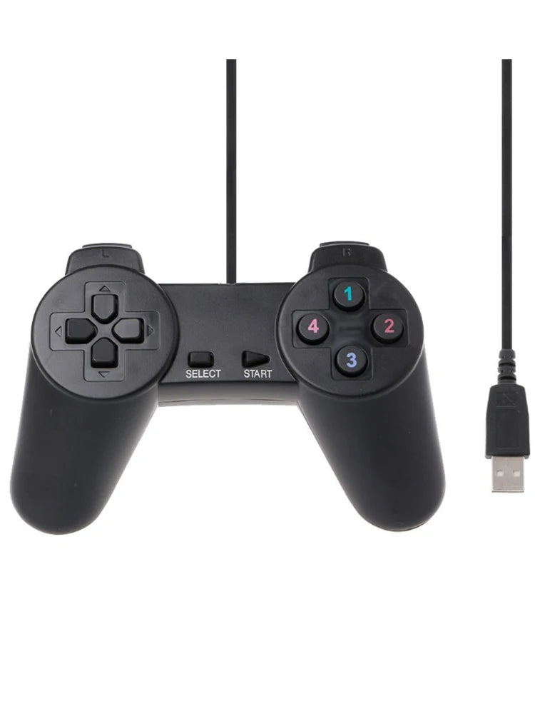 1.5m USB Wired PS1 Gamepads, PC Game Controller Computer Game Gamepad,USB PS1 Controller