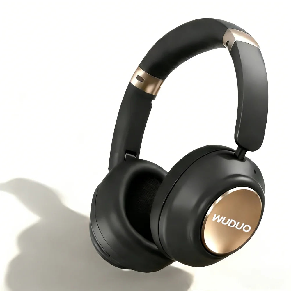TD-20 Wireless Headphone 3D Spatial Audio Earphone Bluetooth 5.3 Headset 40mm Driver Over Ear Headphone 24H for Mobile Phone PC