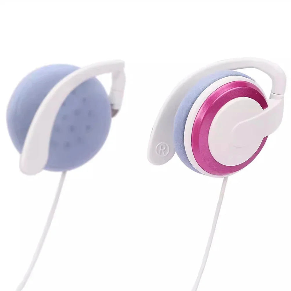 Wired Headphones Stereo Over-ear Headset Driver Monitoring Music Phone PC Bass High Quality Adjustable For Office School Ring up